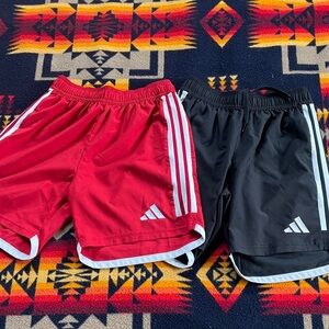 Lot of 2 adidas soccer shorts
